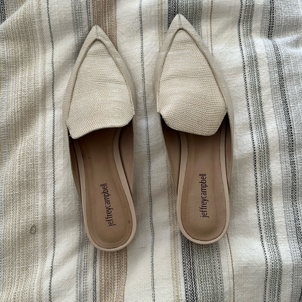 Jeffrey Campbell vionit lizard mule